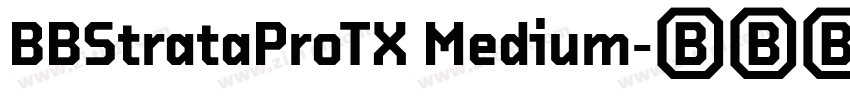 BBStrataProTX Medium字体转换 BBStrataProTX Medium字体转换